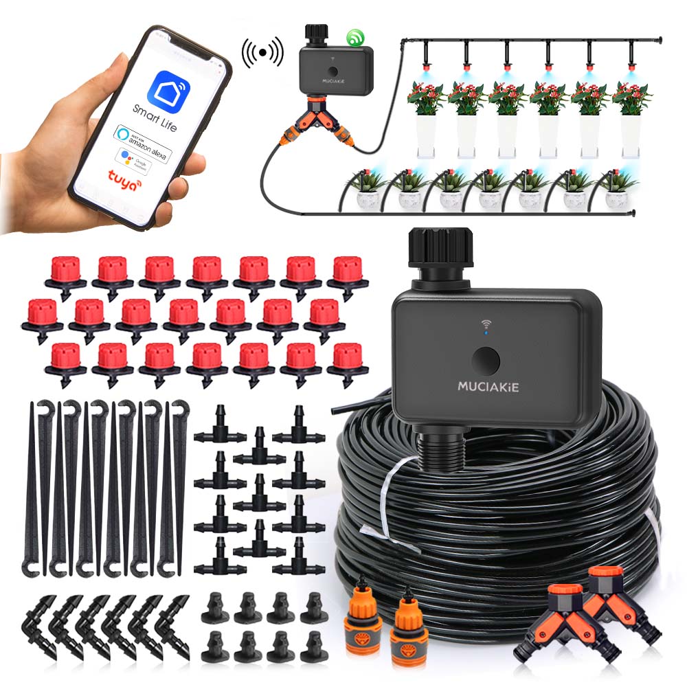 Smart Garden Technology - 30-10m Garden Dual-band WiFi Timer Irrigation