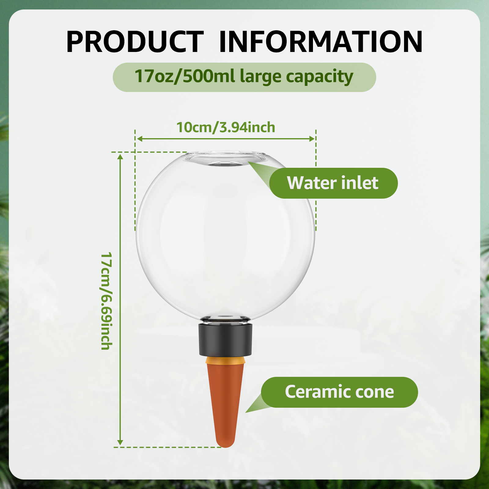 2/4Pcs 500ML Automatic Drip Ir - Smart Garden Technology review and price