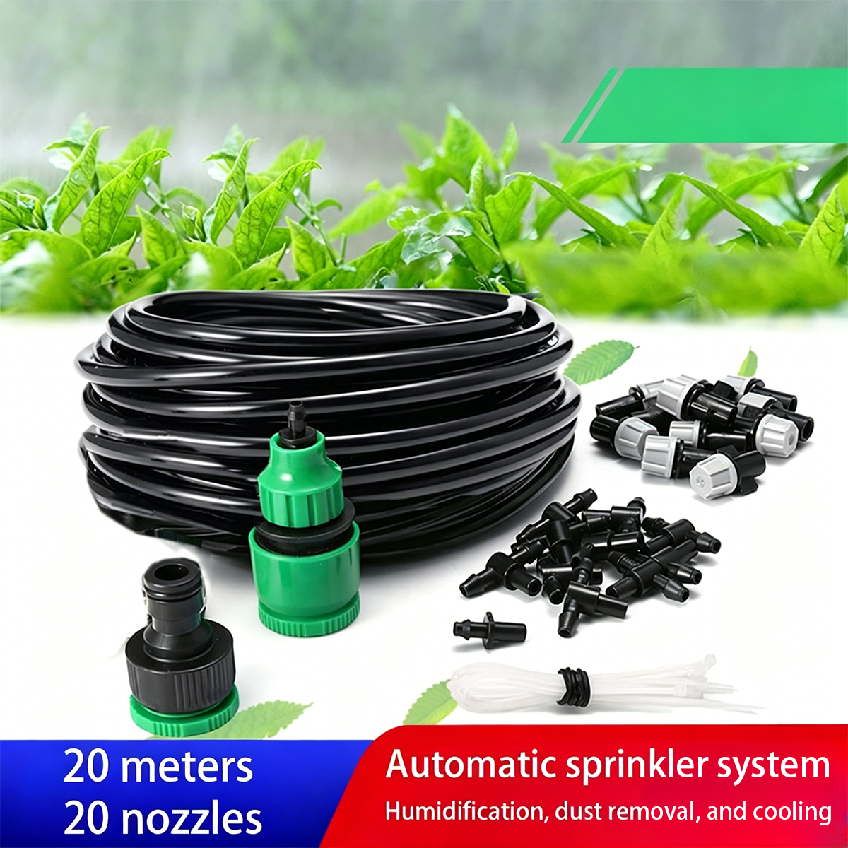 20-meter automatic spray cooli - Smart Garden Technology review and price