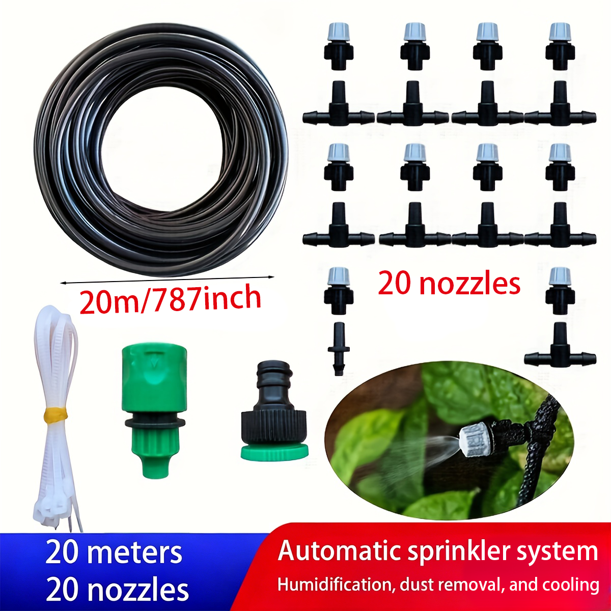 20-meter automatic spray cooli - Smart Garden Technology review and price