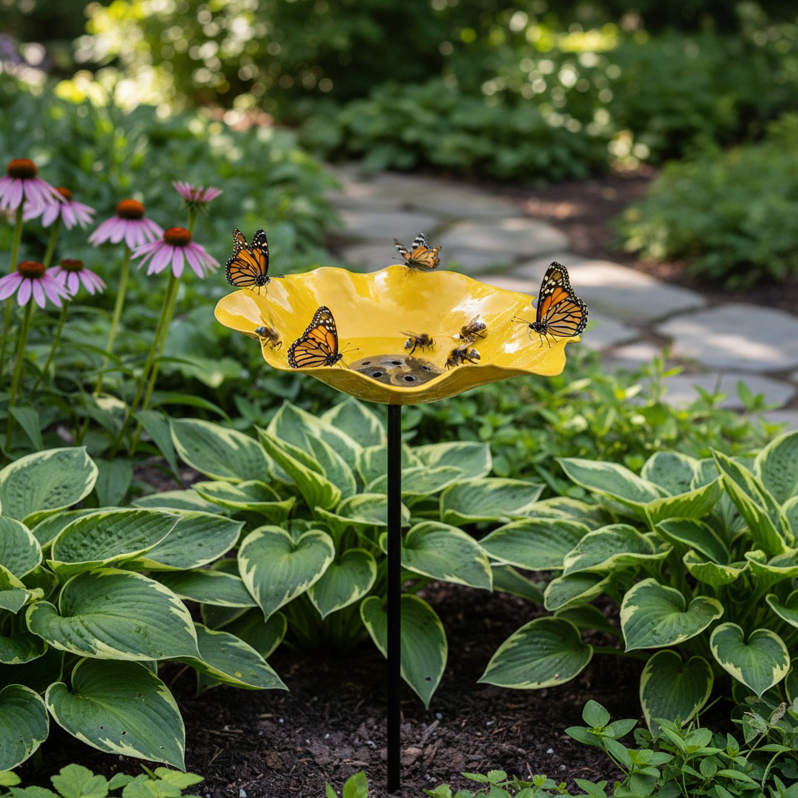 Bee Watering Station Metal Flo - Garden Weather Station review and price