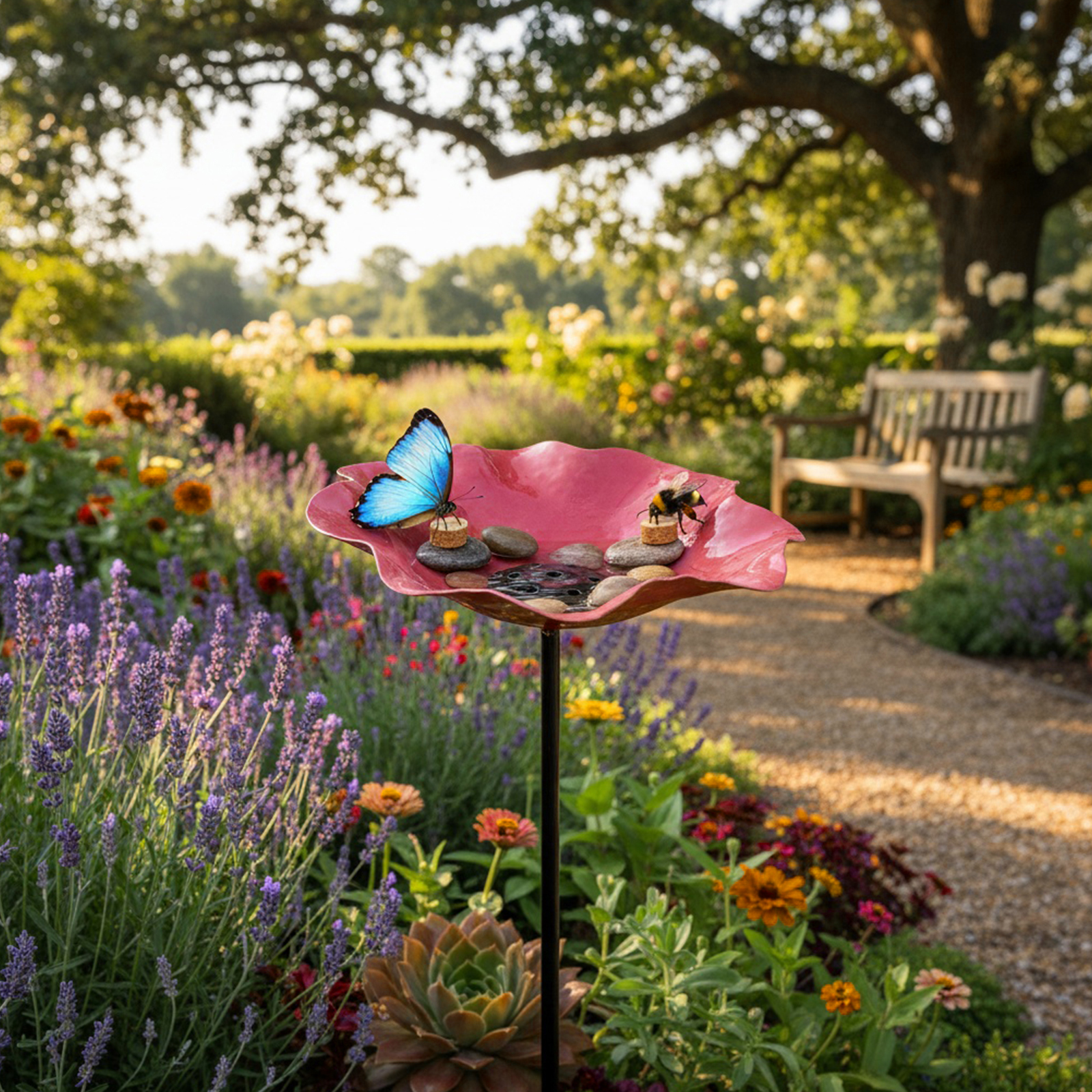 Bee Watering Station Metal Flo - Garden Weather Station review and price
