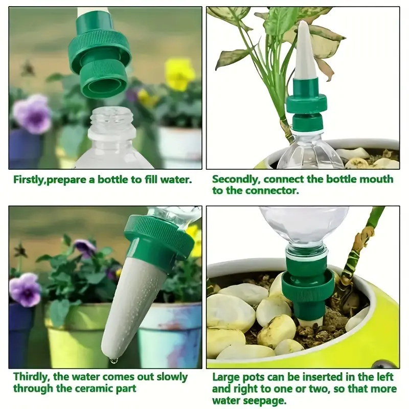 4Pcs Automatic Plant Drip Irri - Smart Garden Technology review and price