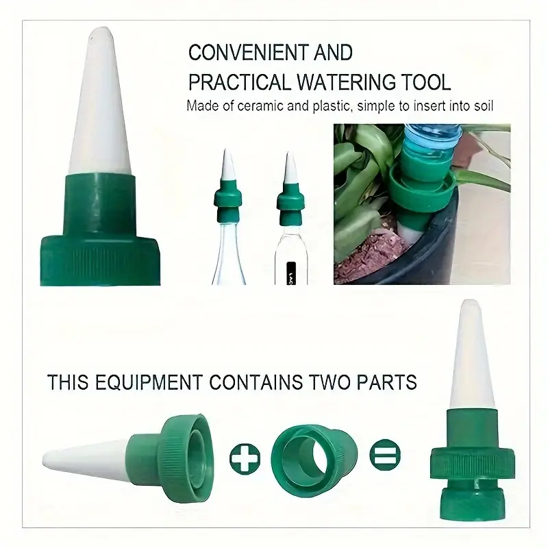 4Pcs Automatic Plant Drip Irri - Smart Garden Technology review and price