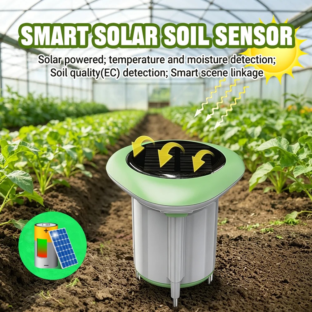 Smart WiFi Solar Soil Tester M - Garden Weather Station review and price