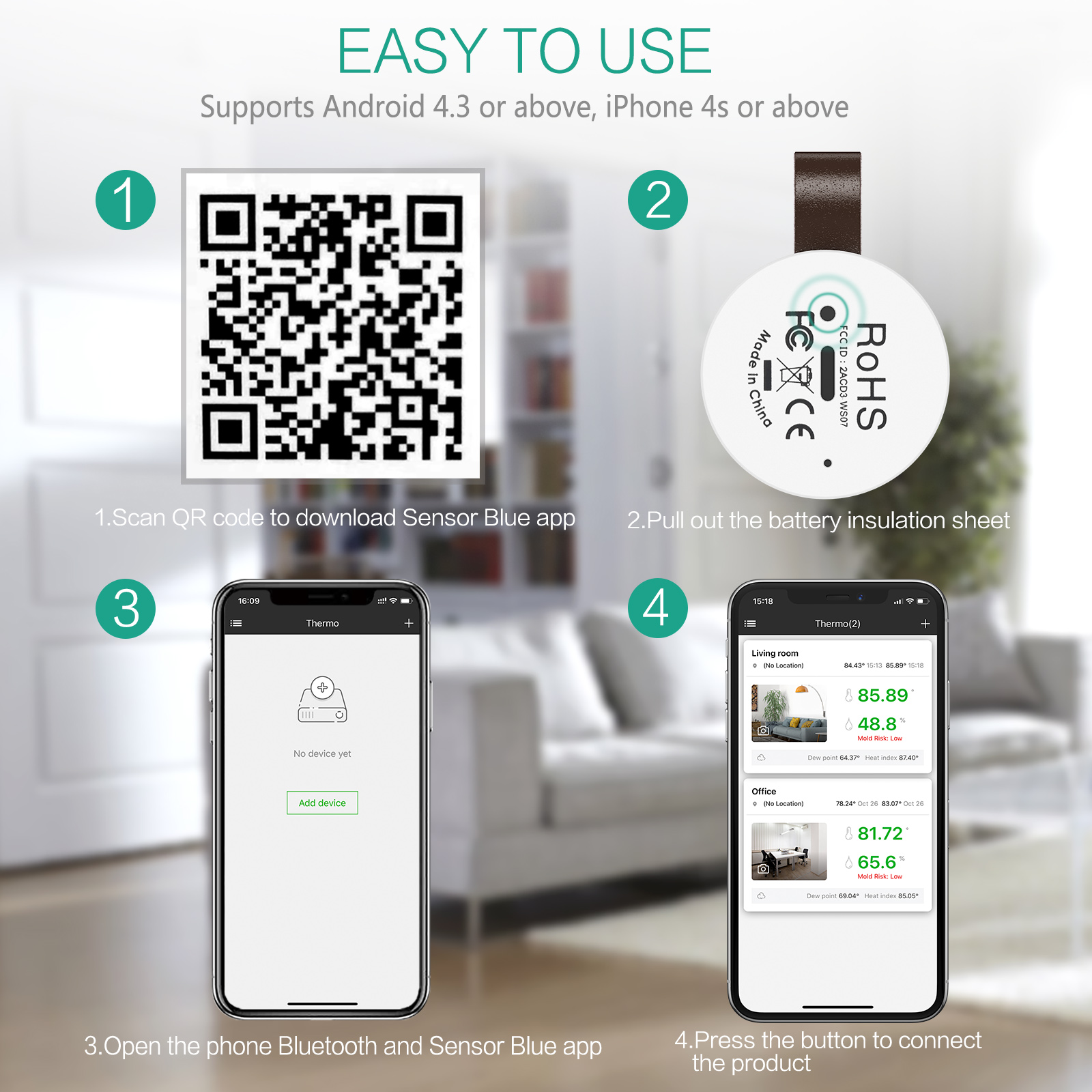 ORIA Wireless Thermometer Hygr - Garden Weather Station review and price