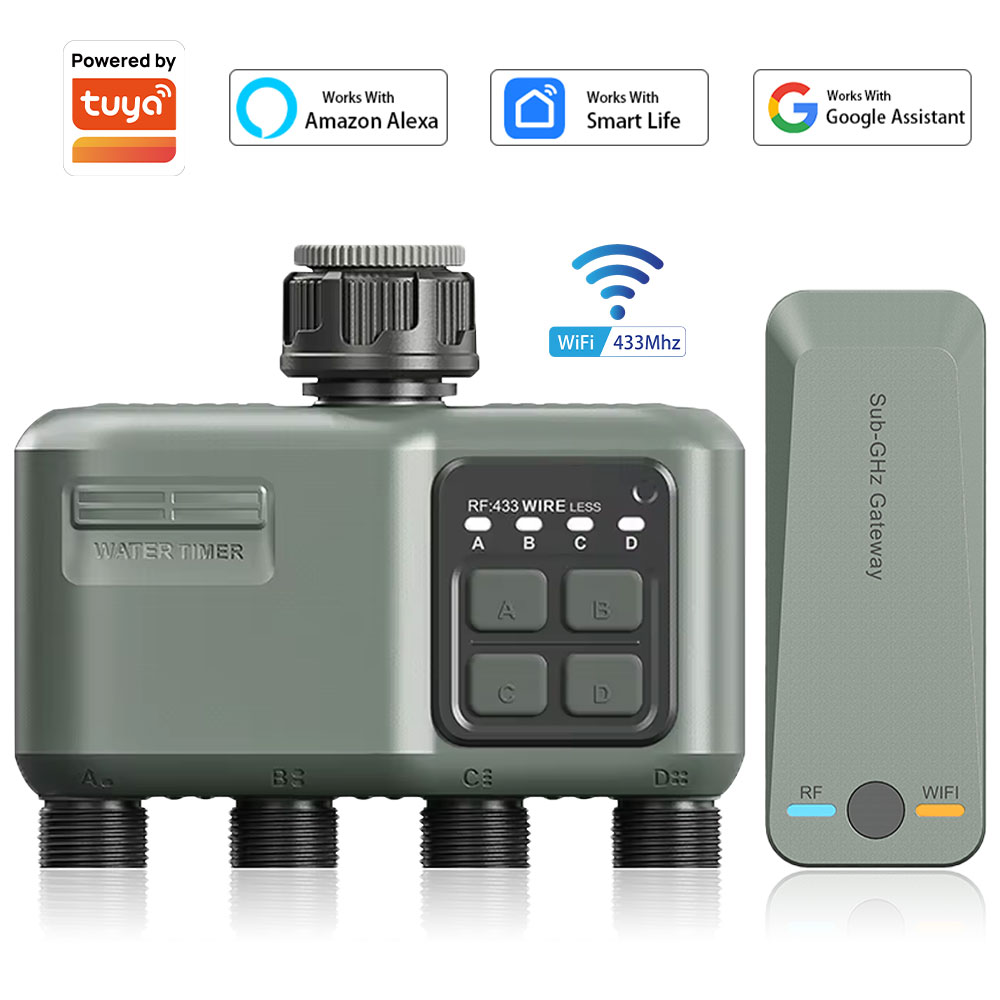 4 Outlet Programmable Water Ti - Smart Garden Technology review and price